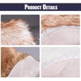 thumbnail image 3 of Rosnek Heart Shaped Soft Faux Sheepskin Fur Area Rugs for Home Sofa Floor Mat Plush,12colors, 3 of 6