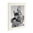 thumbnail image 3 of DesignOvation Kieva Solid Wood Picture Frame, Distressed Soft White 8x10, Pack of 6, 3 of 7
