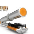 thumbnail image 2 of Professional Hair Straightening Iron Curler Hair Straightener And Curler Styler 2 In 1 Multifunctional Hair Styling Tool Flat Iron With Brush (eu.us.u, 2 of 4