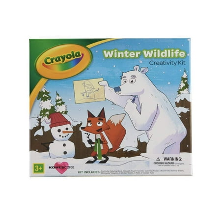 Crayola Winter Wildlife Creativity Kit