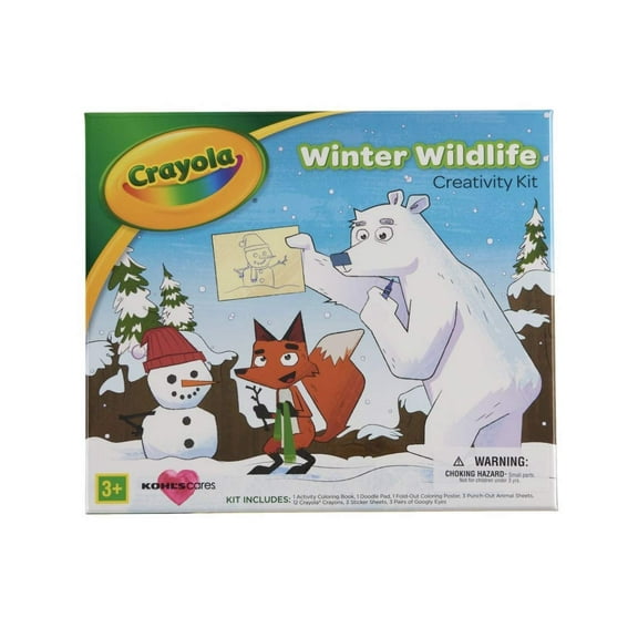 Crayola Winter Wildlife Creativity Kit