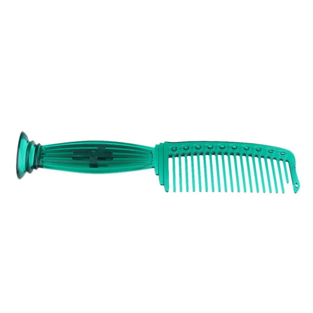 para El Cabello Desenredante de Anchos de Europeo, para Cabelludo, de Gruesos para Peinado de Peluq - Verde Yinane Peine de corte de pelo de peluquero