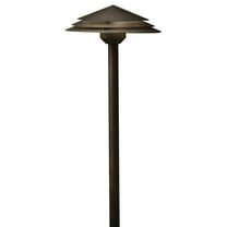 Kichler Lighting - Round Tiered LED Path - 2W 3 LED Round Tiered Path Light -