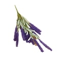 thumbnail image 3 of Artificial Flower 3D Not Wither Vibrant Multicolor Artificial Lavender Flowers Ornament for Household-Dark Purple, 3 of 9