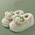thumbnail image 2 of Womens Slippers Womens House Shoes Memory Foam Slippers For Indoor Outdoor Cozy Shoes With Thick Sole And Warm, 2 of 4