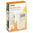 Woods 59744WD Flip Switch Timer Converts Toggle Switch to Programmable