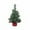 A, variant on Beautynvta Mini Artificial Christmas Tree, Green Fake Christmas Tabletop Decoration Xmas Fake Pine Tree Decor with Base, Christmas Decorations, 9.8''x6.3''