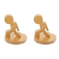 thumbnail image 3 of MLINS 2pcs Wooden Phone Holder Decorative Phone Cellphone Support Smartphone Bracket, 3 of 8
