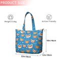thumbnail image 4 of Cartoon Corgi Travel Tote Bags for Women Carry On,Large Weekender Bags for Women Travel,Multi Functional Duffle Bag for Work,Shopping,Sports, 4 of 5