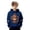 Navy, variant on Kids Boys Hoodies Christmas Cow Print Cute Long Sleeve Hooded Sweatshirt Casual Pullover Soft Jacket For Kids Navy 9-10 Years
