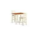 thumbnail image 2 of 3 PC counter height Dining room set-pub Table and 2 Kitchen Chairs., 2 of 2