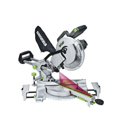 Genesis GMSDR1015LC 15 Amp 10 in. Sliding Compound Miter (Best Sliding Miter Saw)