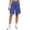 Dark Blue, variant on Fsgntruao Womens Casual Cargo Shorts Multi Pockets Button Fly Work Shorts Breathable Summer Outdoor Shorts