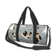 thumbnail image 1 of Fotbe Funny Beagle Active Dog Bolsa Deportiva de Lona Plegable con Estampado, Bolsa de Gimnasio con Bolsillo Seco/Húmedo, Bolsa de Viaje Ultraligera de Gran Capacidad, 1 of 6