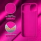 thumbnail image 5 of Entronix Funda de Silicona para iPhone 15, Suave Al Tacto, Antiarañazos y Antigolpes, Color Rosa Intenso, 5 of 7