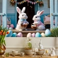 thumbnail image 3 of Easter Banner Background Holiday Party Scene Setting Decoration Easter Party Decoration Easter Banner Background Perfect for Holiday Scene Setting, 3 of 7