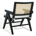 thumbnail image 3 of Safavieh  Couture Colette Rattan Accent Chair - 22 in. W x 26 in. D x 31 in. H Black/Natural, 3 of 5