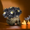 thumbnail image 4 of 15" Halloween Artificial Flowers, 1PCS Eyeball Fake Roses Silk Gothic Flowers Bouquet Fall Flowers for Party Wedding Table Home Decor, 4 of 8