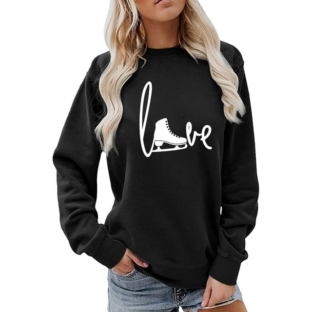 Mode Décontractée pour Femmes Imprimé Col Rond Manches Longues Chandail à Capuchon Haut Dames Hauts Manches Longues Sweat à Capuche Léger Combinaisons Femmes Grande Taille Sweat Court Femmes Chandails à Capuchon Dames Fermeture à Glissière Confortable