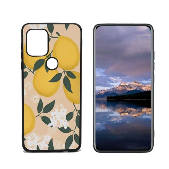 Compatible with Moto G Stylus 5G Phone Case, Lemons-66 Case Men Women, Flexible Silicone Shockproof Case for Moto G Stylus 5G