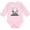 AD-Pink, variant on Inktastic Snowboarding Future Snowboarder Childs Boys or Girls Long Sleeve Baby Bodysuit
