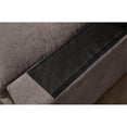 thumbnail image 6 of Pemberly Row Modern Linen Living Room Loveseat in Light Gray, 6 of 9