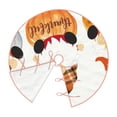 thumbnail image 3 of Salouo Autumn Gnomes Christmas Tree Skirt 30" Farmhouse Christmas Decorations Snowman Xmas Tree Skirt Tree Mat for Holiday Party Decor, 3 of 8