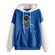 thumbnail image 1 of Gibobby Sudadera mujer con cierre, Sudadera Deportiva Mujer con Cierre, Sudadera con Capucha de Manga Larga, Tops para Chicas Adolescentes, Ropa estética(Azul,XG), 1 of 4