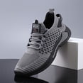 thumbnail image 3 of YUDAI Men's Slip-On Walking Shoes – Non-Slip, Breathable Mesh Sneakers for Gym, Workout & Everyday Wear, 3 of 6