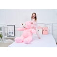 thumbnail image 2 of Peluche gigante IKASA con forma de oso de peluche, 100 cm, color rosa, 2 of 6