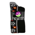 thumbnail image 2 of Crazy Bomber Soccer Socks (Black/Grey, Large), 2 of 2