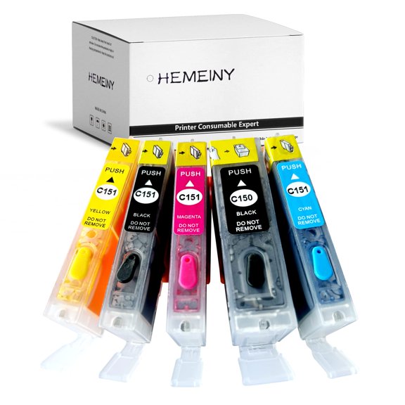 Cartucho de tinta recargable HEMEINY para Canon PGI-150 CLI-151