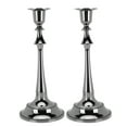 thumbnail image 1 of 2Pcs Innovative European Style Single Head Candlestick Candle Holder Home Wedding DecorationBlack, 1 of 9