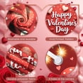 thumbnail image 4 of Red Roses Valentine's Day Banner Heart Shapes Love Display Romantic Gift Boxes Romantic Backdrop for Valentine's Party Romantic Date Indoor Decoration, 4 of 9