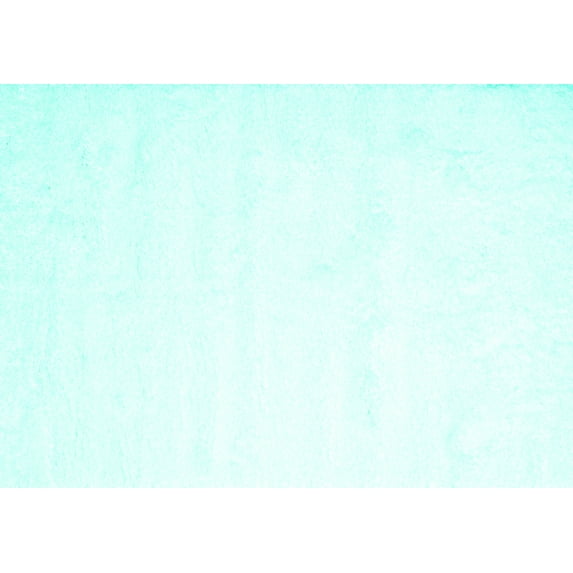 Ahgly Company Machine Washable Indoor Rectangle Solid Turquoise Blue Modern Area Rugs, 2' x 3'