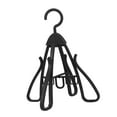 thumbnail image 4 of Siruishop Shoe Drying Rack Foldable 360 degree Rotatable Hold 4 Multifunctional Shoes Hanger black, 4 of 8