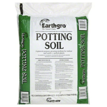 Hyponex Corporation, Earthgro Potting Soil, 10 (Best Soil For Indoor Plants)