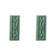 thumbnail image 2 of Bewildely Estante de almacenamiento Montaje colgante Soporte de pared Mano de obra fina Organizador de cables autoadhesivo de larga duración Verde 2piezas, 2 of 6