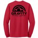 thumbnail image 2 of Camisa de manga larga Gravity Outdoor Co. Dri-Power Dri-Power Gravity Rojo Logotipo negro L, 2 of 2
