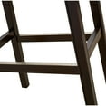 thumbnail image 3 of New Ridge Home Goods Julian 30" Faux Leather and Wood Barstool in Tan/Espresso, 3 of 4