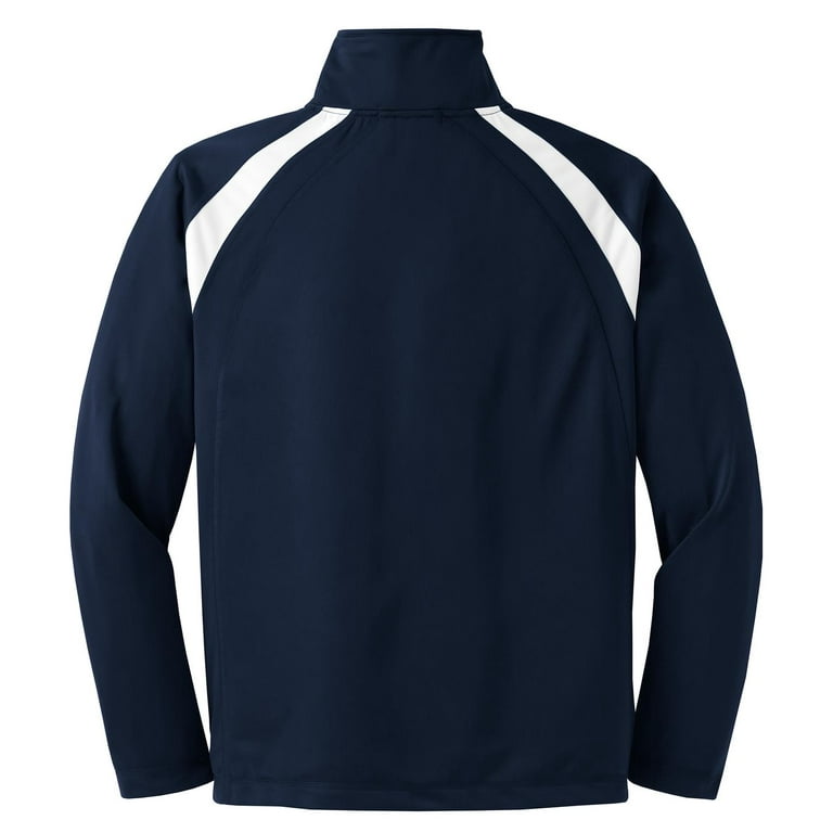 Sport-Tek Men's Comfortable Tricot Track Athletic Jacket Sport-Tek Men's Comfortable Tricot Track Athletic Jacket