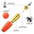 thumbnail image 2 of Turbo Nozzle 4000 PSI Max Rotating Nozzle with 1/4 Inch Connect Pres, 2 of 5