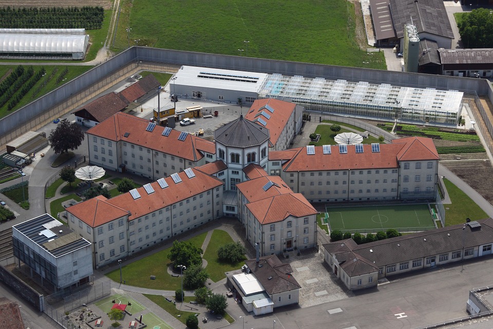 Switzerland Prison Lenzburg Structure Jail12 Inch By 18 Inch Laminated