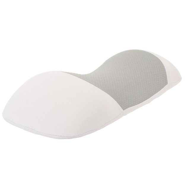Almohada de apoyo lumbar de espuma viscoelástica, cómoda almohada envolvente de alta densidad, fonda de almohada con cremallera transpirable para el hogar, oficina, coche, dormir