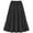 01 Black, variant on Weiqiqre Midi Skirts for Women Vintage Skirts for Women Tiered Long Skirts High Waisted Asymmetrical Ruffle A Line Skirt with Pockets