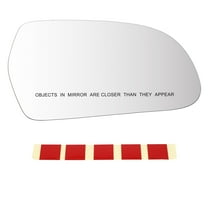 cciyu Driver Side Mirror Glass Replacement For 2010-2017 For Audi A3 A4 A5 w/o Backing Plate