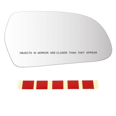cciyu Driver Side Mirror Glass Replacement For 2010-2017 For Audi A3 A4 A5 w/o Backing Plate