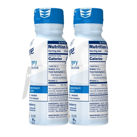 ENSURE PRE-SURGERY, CLEAR CARBOHYDRATE DRINK, STRAWBERRY, 10 FL OZ, 4 COUNT