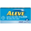 Aleve Pain Reliever/Fever Reducer Naproxen Sodium Tablets, 220 mg, 100 ct