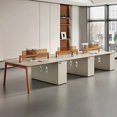 thumbnail image 2 of Set Professional Office Desk Studio Drawers Elegant Executive Wooden Arts Ideas Desk Tables Work Mesa De Computador Furniture My Lux Decor Round, 2 of 14